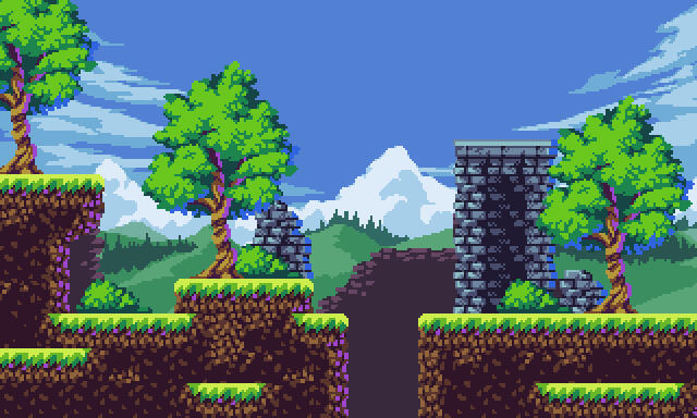 Free Cute Forest Tileset
