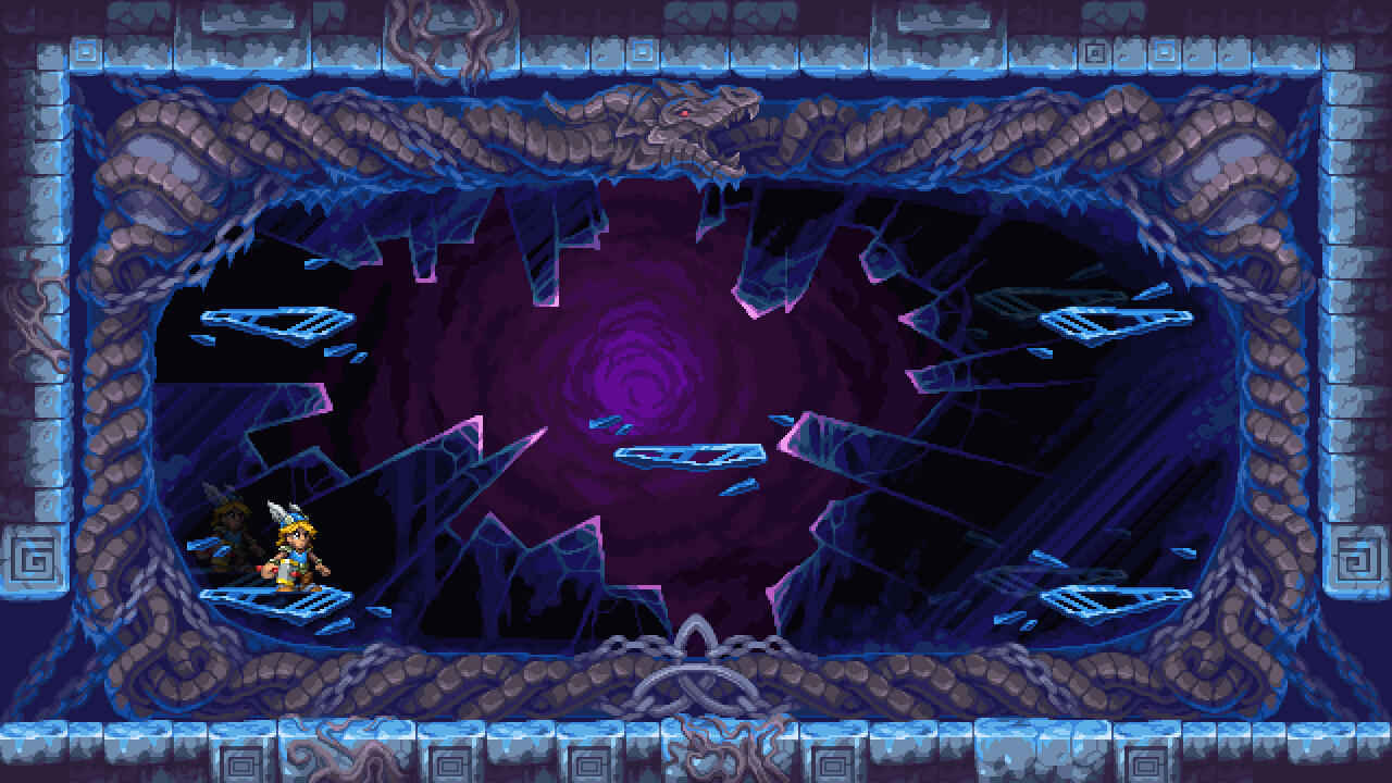 Loki boss arena, Tiny Thor. Character by Henk Nieborg.