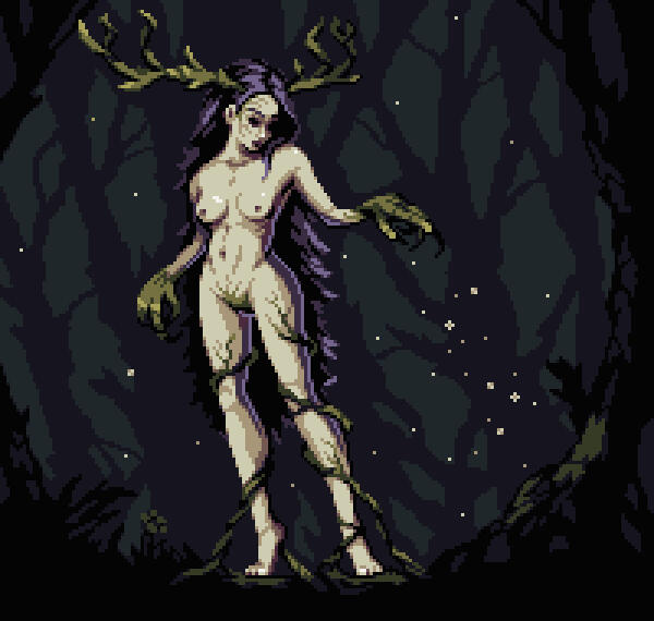 Forest Nymph, Illustration
