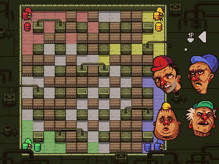 Bomberman type game jam game screenshot