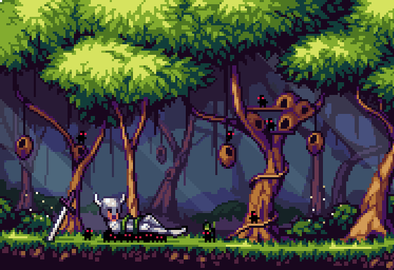 Knight in danger, Illustration