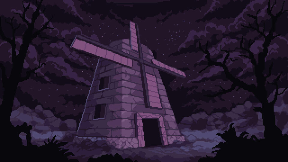 Windmill, game title screen