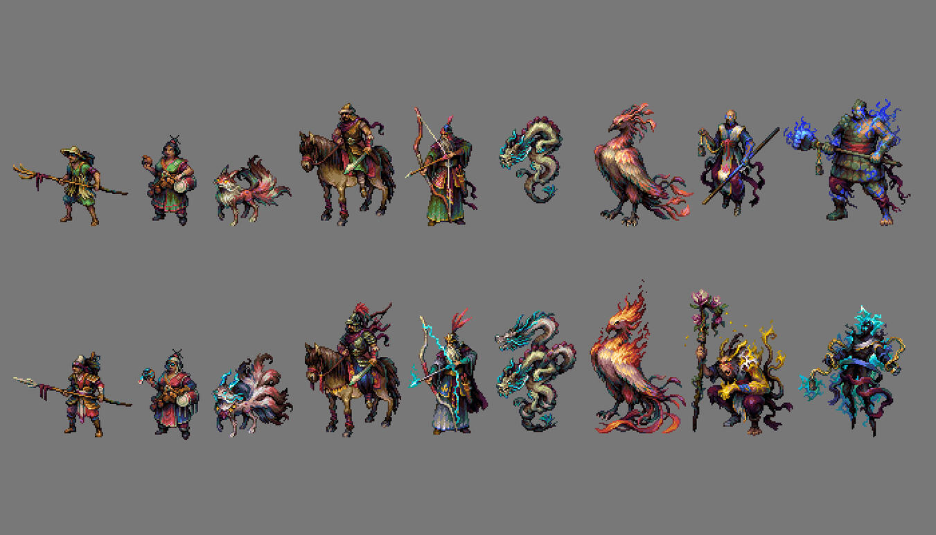 Yulan faction units