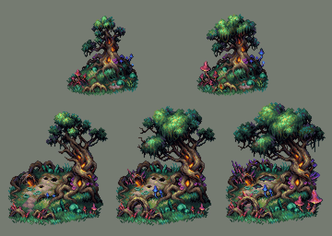 Small and large roots settlements