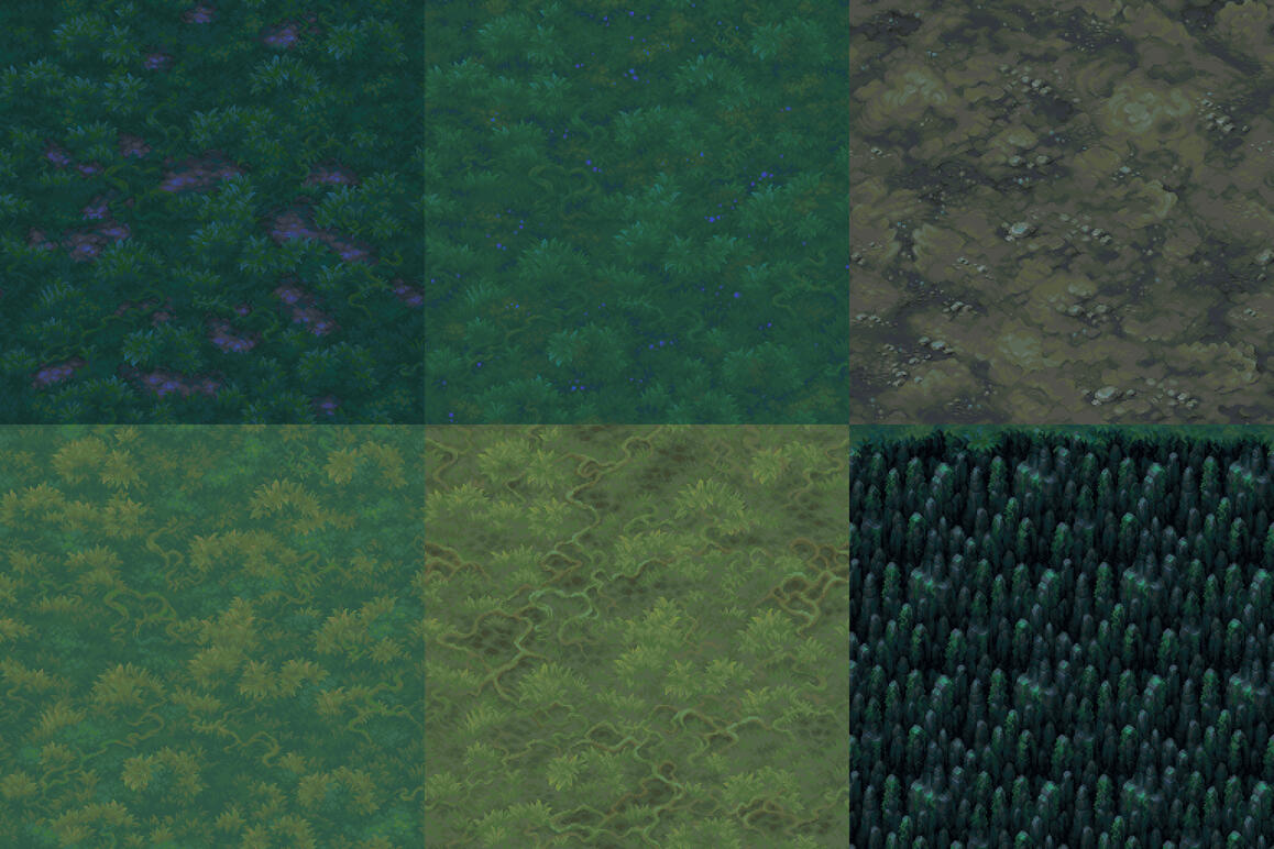 Roots biome textures