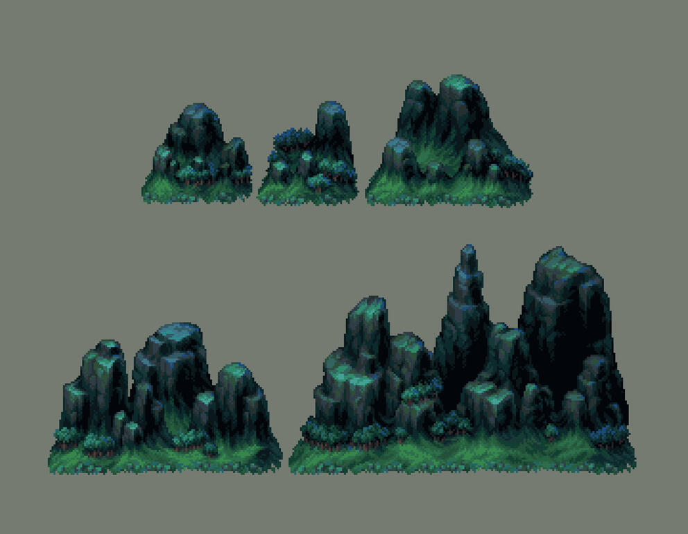 Roots biome mountains