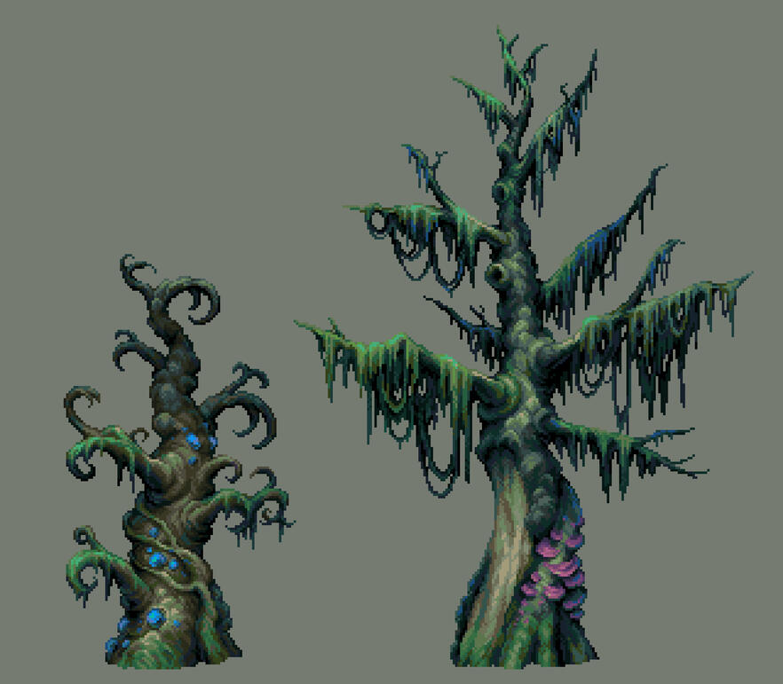 Roots biome trees