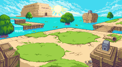 Water ruins