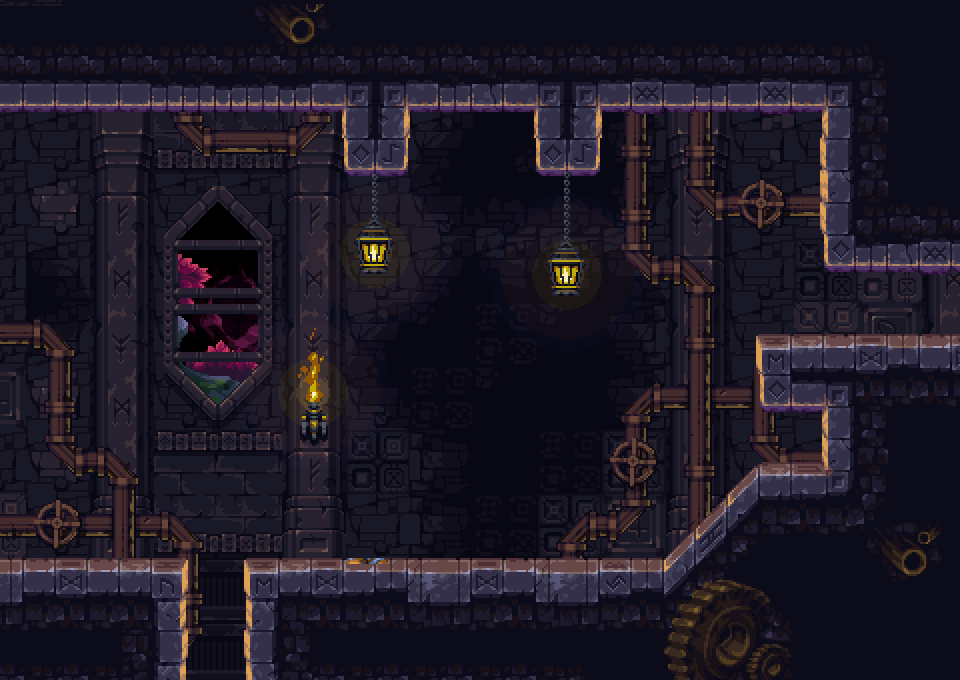 Ancient ruins tiles and decorations