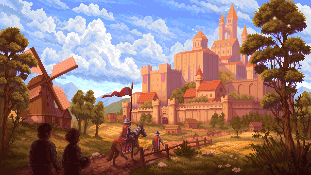 Medieval Castle Landscape, 2023