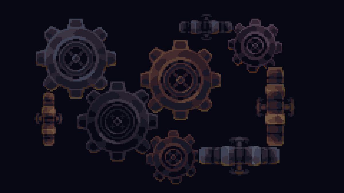 Tiny Thor animated gears