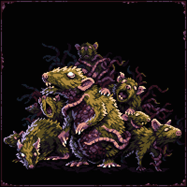 Rat King, Illustration