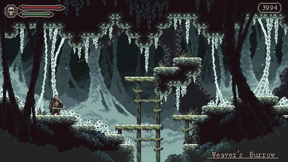 Weaver's Burrow, game mockup