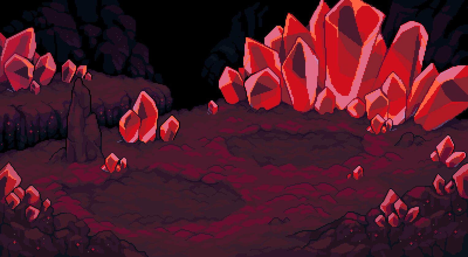 Coromon Crystal Caves background