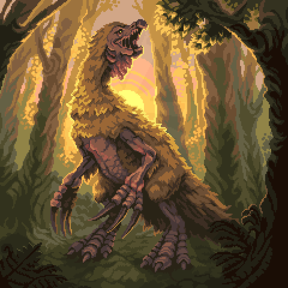 Therizinosaurus, Illustration