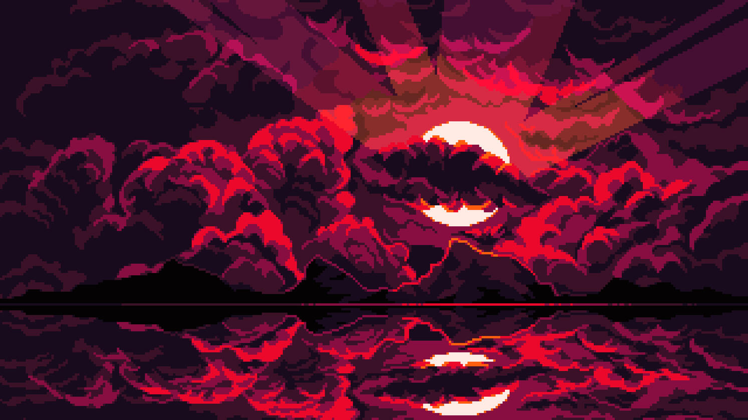Blood Moon, Illustration