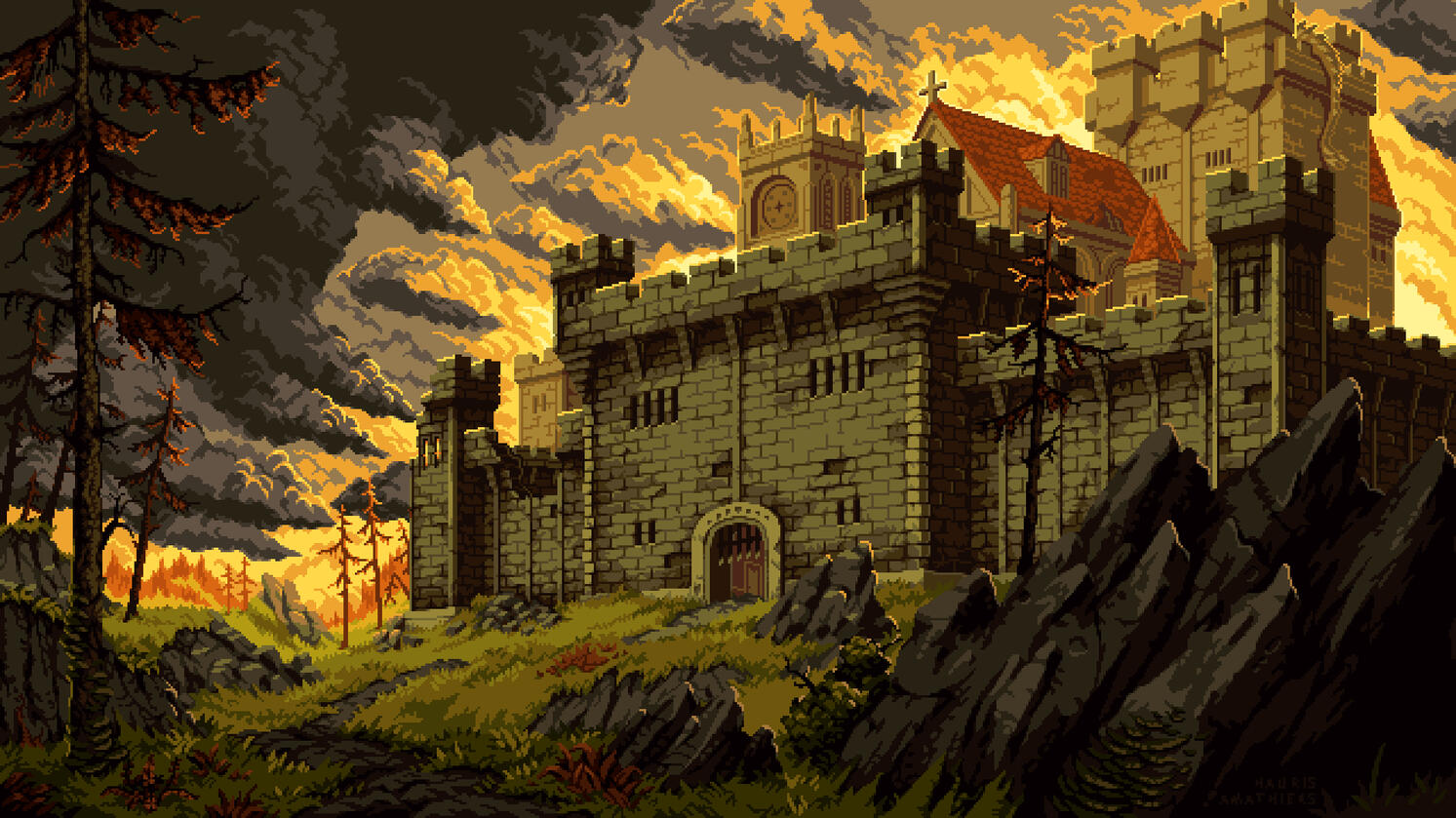 Dragon's Keep, Illustration