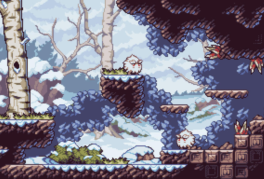 Fantasy winter, asset pack