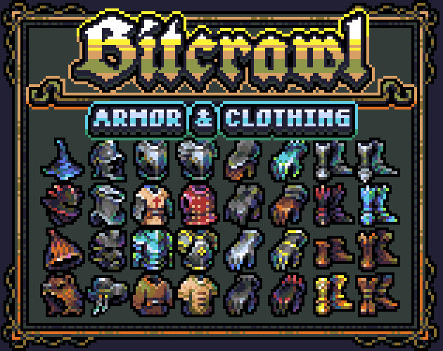 Bitcrawl - Armor & Clothing
