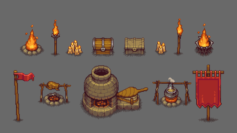 Era of Fantasy - Village Props